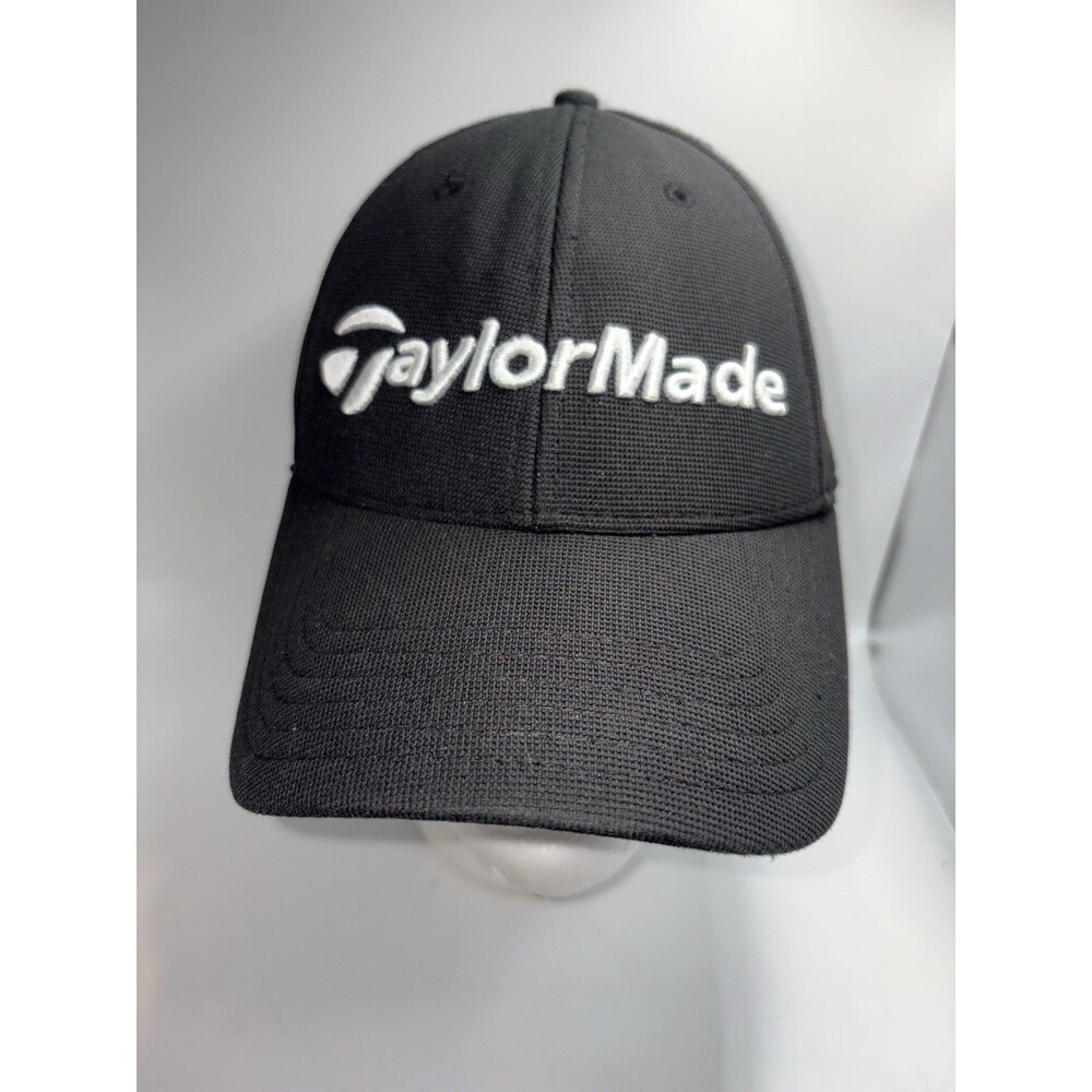 TaylorMade SLDR Tour Preferred Strap Back Black Golf Cap Read*